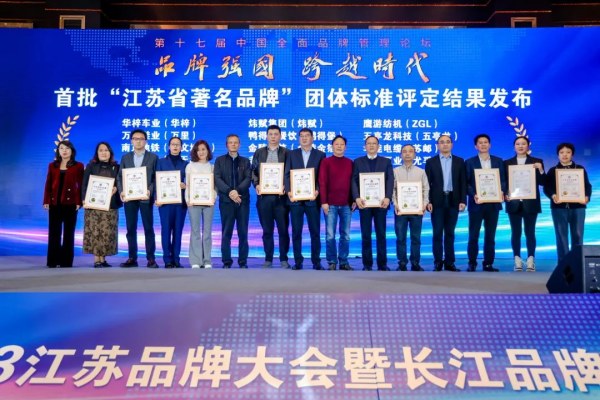 熱烈慶祝尤孚泵業(yè)集團榮獲“江蘇省著名品牌”